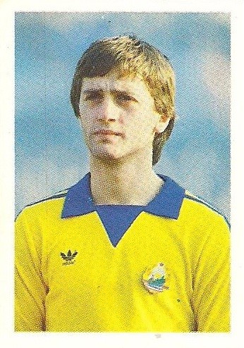 Eurocopa 1984. Gabor (Rumanía) Editorial Fans Colección.