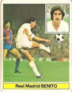Liga 81-82. Benito (Real Madrid). Ediciones Este.