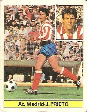 Liga 81-82. Julio Prieto (Atlético de Madrid). Ediciones Este.