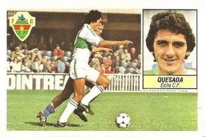 Liga 84-85. Quesada (Elche C. F.) Ediciones Este.