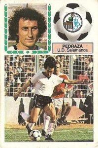 Liga 83-84. Pedraza (U.D. Salamanca). Ediciones Este.
