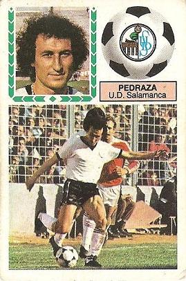 Liga 83-84. Pedraza (U.D. Salamanca). Ediciones Este.