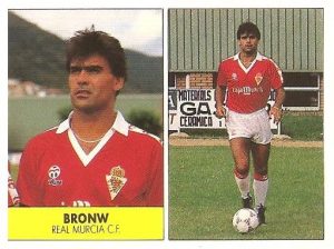 Liga 87-88. Brown (Real Murcia). Ediciones Festival.