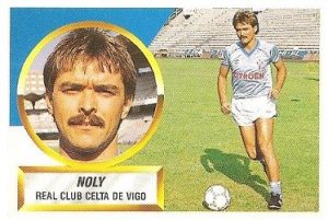 Liga 88-89. Noly (RC Celta de Vigo). Ediciones Este.