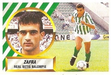 Liga 88-89. Zafra (Real Betis). Ediciones Este.