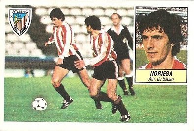 Liga 84-85. Noriega (Ath. Bilbao). Ediciones Este.