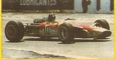 Grand Prix Ford 1982 . Graham Hill (Lotus). (Editorial Danone).