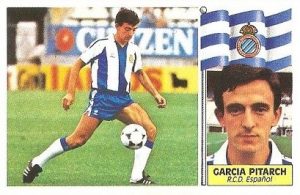 Liga 86-87. García Pitarch (RCD Español. Ediciones Este.