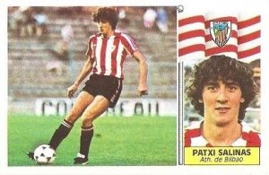 Liga 86-87. Patxi Salinas (Ath. Bilbao). Ediciones Este.
