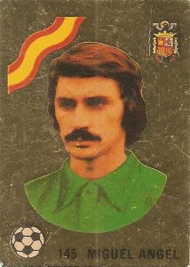 Liga Española 78-79 y Mundial Argentina. Miguel Ángel (España). Editorial Maga.