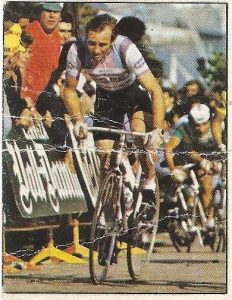 1983. Vuelta Ciclista - Ases Internacionales del Pedal. Zoetemelk (Mercier). (Editorial J. Merchante - Chocolates Hueso).