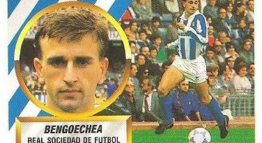 Liga 88-89. Bengoechea (Real Sociedad). Ediciones Este.