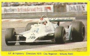 Grand Prix Ford 1982. Clay Regazzoni (Williams). (Editorial Danone).
