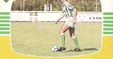 Liga 84-85. Fichaje Nº 33 A Pitero (Real Betis). Cromos Cano.