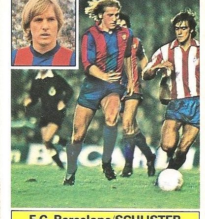 Liga 81-82. Schuster (F.C. Barcelona). Ediciones Este.