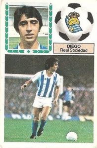Liga 83-84. Diego (Real Sociedad). Ediciones Este.