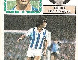 Liga 83-84. Diego (Real Sociedad). Ediciones Este.