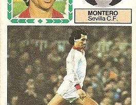 Liga 83-84. Montero (Sevilla F. C.) Ediciones Este.