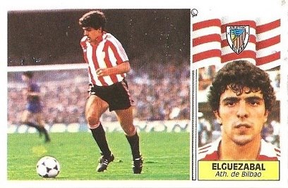 Liga 86-87. Elguezabal (Ath. Bilbao). Ediciones Este.