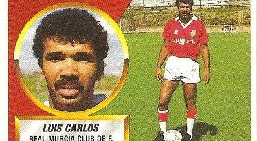Liga 88-89. Luis Carlos (Real Murcia). Ediciones Este.