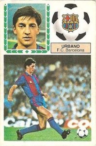 Liga 83-84. Urbano (FC Barcelona). Ediciones Este.