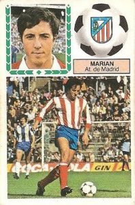 Liga 83-84. Marian (Atlético de Madrid). Ediciones Este.