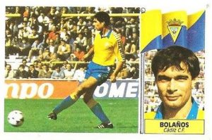 Liga 86-87. Bolaños (Cádiz C.F.) Ediciones Este.
