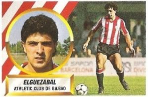 Liga 88-89. Elguezabal (Ath. Bilbao). Ediciones Este.