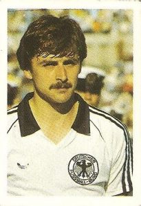 Eurocopa 1984. Allofs (Alemania Federal) Editorial Fans Colección.