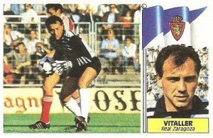Liga 86-87. Vitaller (Real Zaragoza). Ediciones Este.
