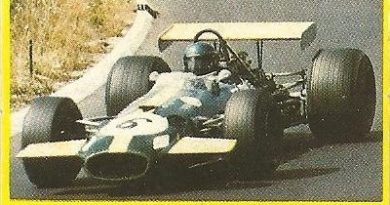 Grand Prix Ford 1982. Jacky Ickx (Brabham). Editorial Danone.