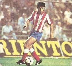 Liga 82-83. Landáburu (Atlético de Madrid). Ediciones Este.