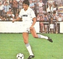 Liga 82-83. Salguero (Coloca por García Navajas) (Real Madrid). Ediciones Este.
