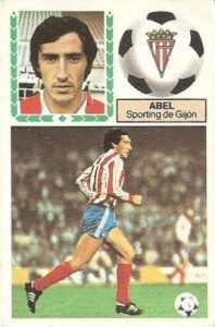 Liga 83-84. Abel (Sporting de Gijón). Ediciones Este.