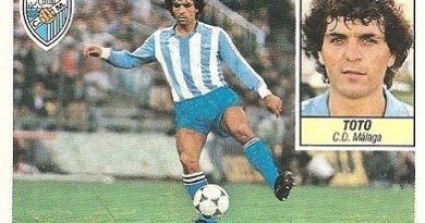 Liga 84-85. Toto (C. D. Málaga). Ediciones Este.