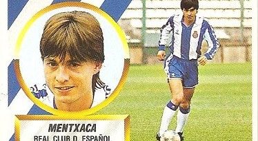 Liga 88-89. Menchaca (R.C.D. Español). Ediciones Este.