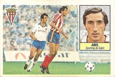 Liga 84-85. Abel (Sporting de Gijón). Ediciones Este.