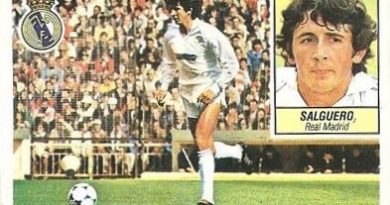 Liga 84-85. Salguero (Real Madrid). Ediciones Este.