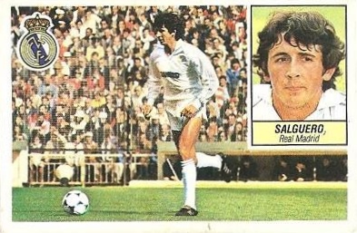 Liga 84-85. Salguero (Real Madrid). Ediciones Este.