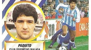 Liga 88-89. Paquito (C. D. Málaga). Ediciones Este.