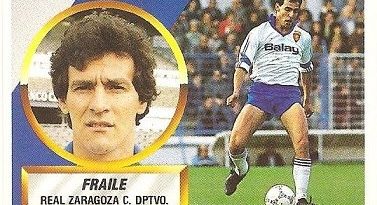 Liga 88-89. Fraile (Real Zaragoza). Ediciones Este.