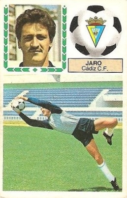 Liga 83-84. Jaro (Cadiz C.F.). Ediciones Este.