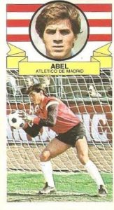 Liga 85-86. Abel (Atlético de Madrid). Edicciones Este.