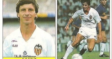 Liga 87-88. Bossio (Valencia C. F.). Ediciones Festival.