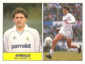 Liga 87-88. Gordillo (Real Madrid). Ediciones Festival.