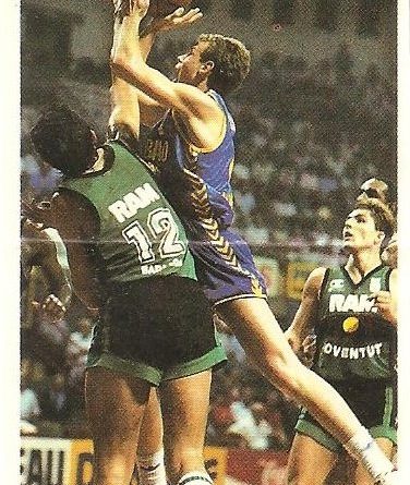 Basket Cromos 88-89. Juan R. Marrero (B.B.V.) Editorial J. Merchante - Bollycao.