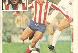 Liga 81-82. Rubén Cano (Atlético de Madrid). Ediciones Este.