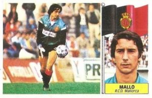 Liga 86-87. Mallo (R.C.D. Mallorca). Ediciones Este.