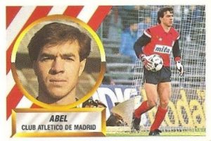 Liga 88-89. Abel (Atlético de Madrid). Ediciones Este.