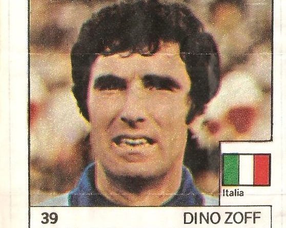 Super Cromos Los Mejores del Mundo (1981). Zoff (Italia). Chicle Fútbol Boomer.